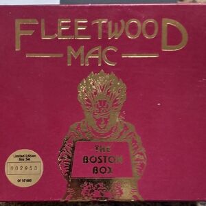 Fleetwood Mac "The Boston Box" Limited Edition CD Box Set - Red & Gold